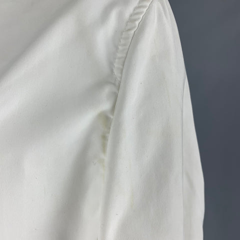 COMME des GARCONS HOMME Size L Solid Polyester Parka Coat