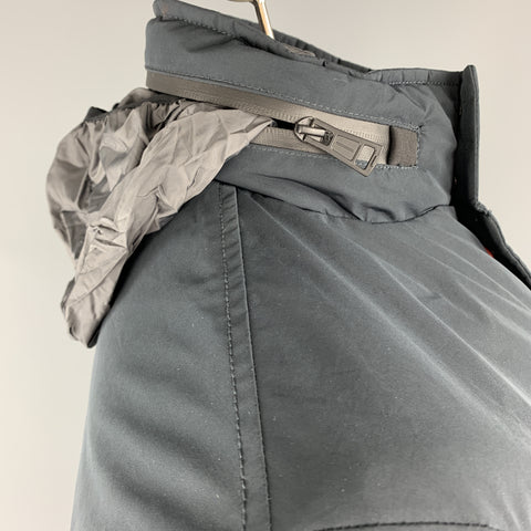 EREDI PISANO Size M Navy Padded Patch Pocket Winter Jacket