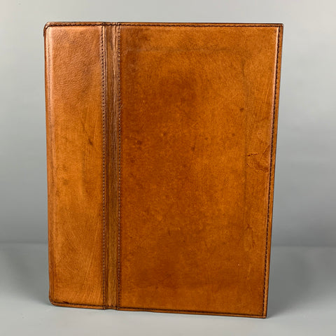RESTORATION HARDWARE Étui iPad en cuir beige