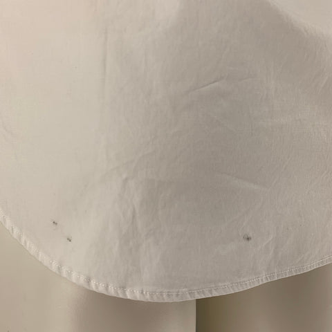 DSQUARED2 Size XXS White Cotton Button Up Shirt