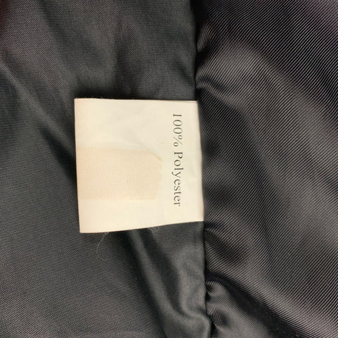 Y-3 Size M Black Polyester Zip Up Hooded Jacket