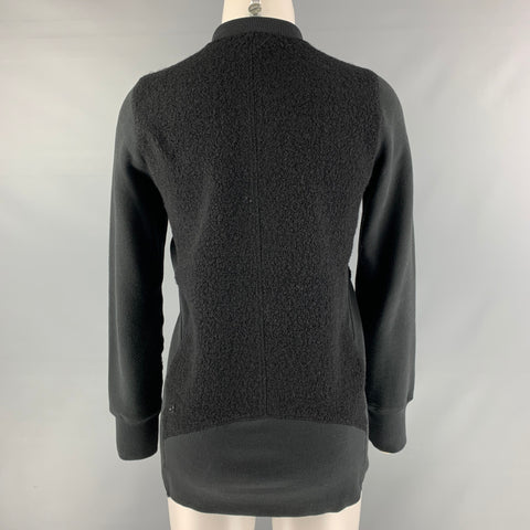 LULULEMON Talla M Chaqueta Texturizada Negra