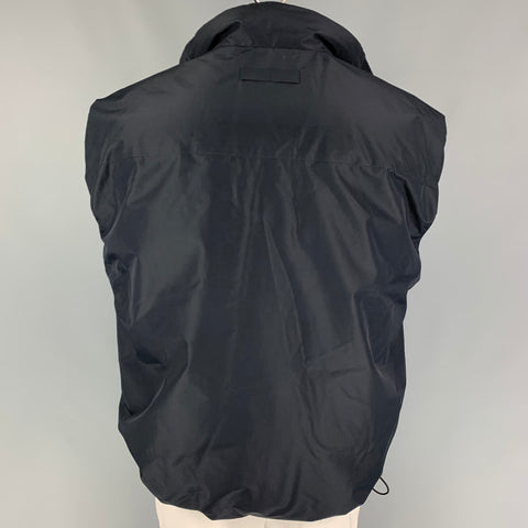 3.1 PHILLIP LIM Size M Black Polyester Journey Puffer Vest