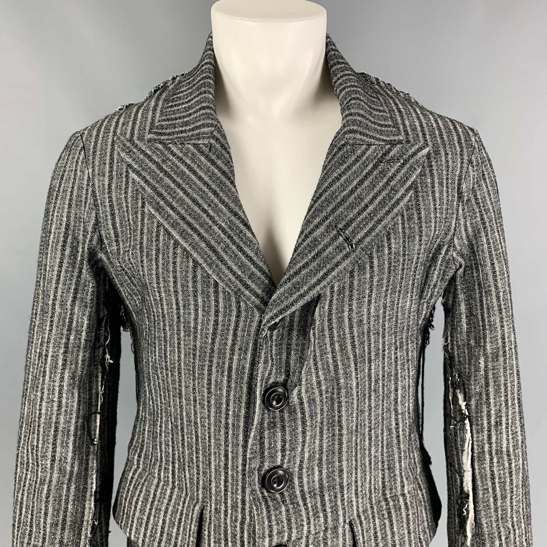 JOHN ALEXANDER SKELTON from L'ECLAIREUR Size M Grey Stripe