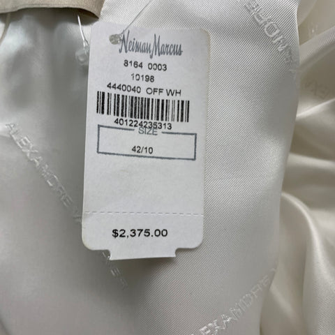 ALEXANDER VAUTHIER Taille 10 Blazer blanc cassé blanc