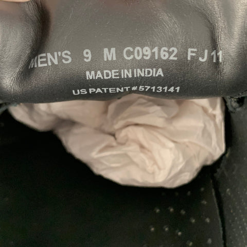 COLE HAAN Talla 9 Zapatos con cordones y punta dividida de cuero negro