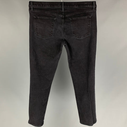 J.BRAND Talla 36 Vaqueros rectos de algodón negro