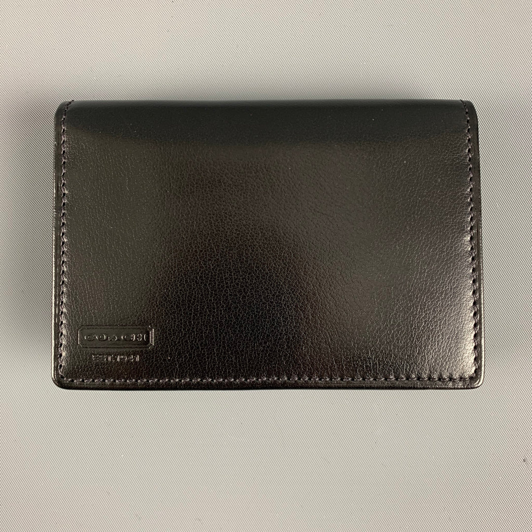 COACH Black Leather Wallet