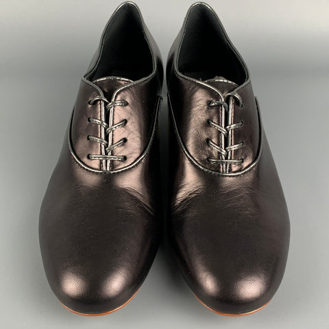 MARC JACOBS Talla 8 Zapatos con cordones de cuero negro