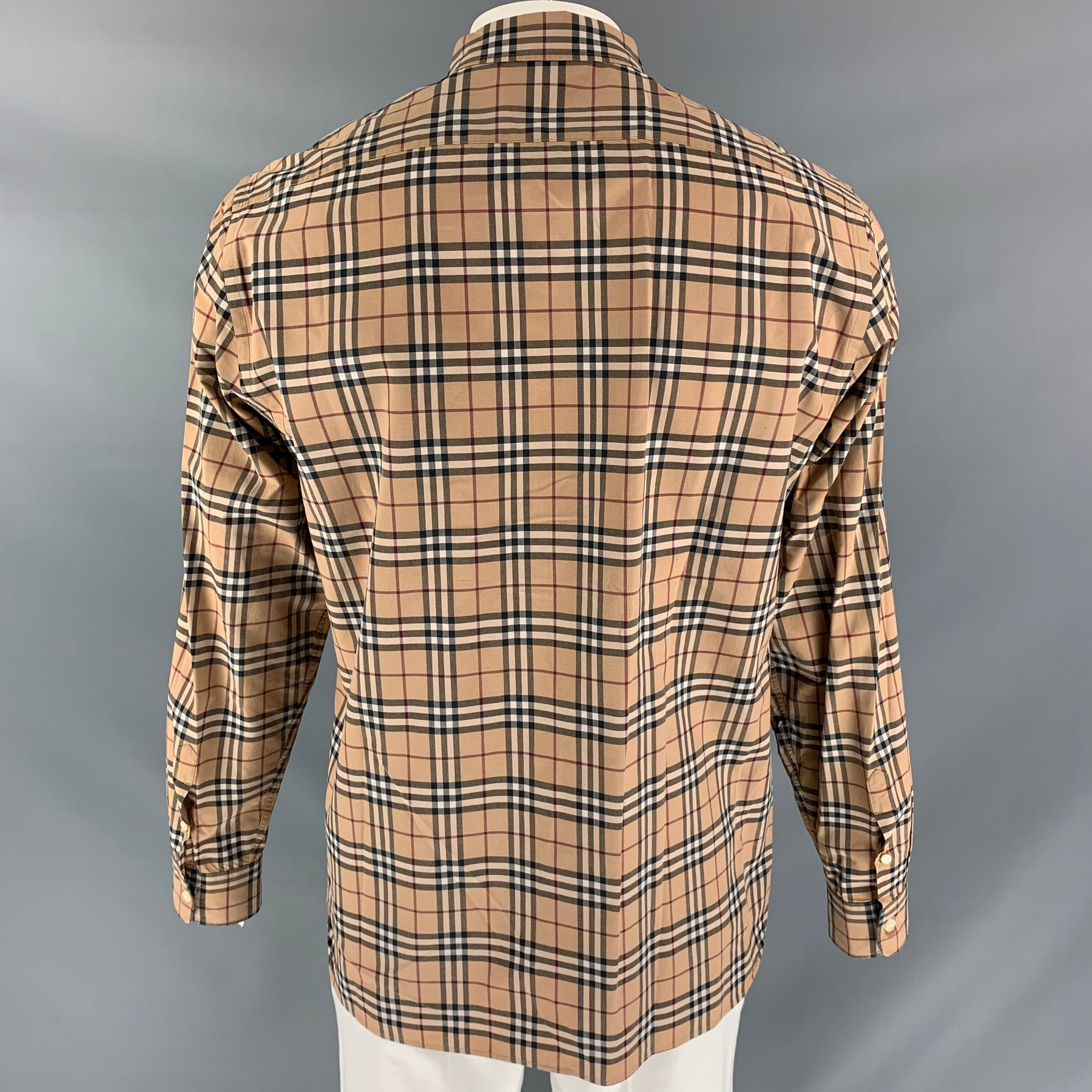 トップス Burberry London medium Burberry London Blouse-mock Turtleneck-pullover Top/nova