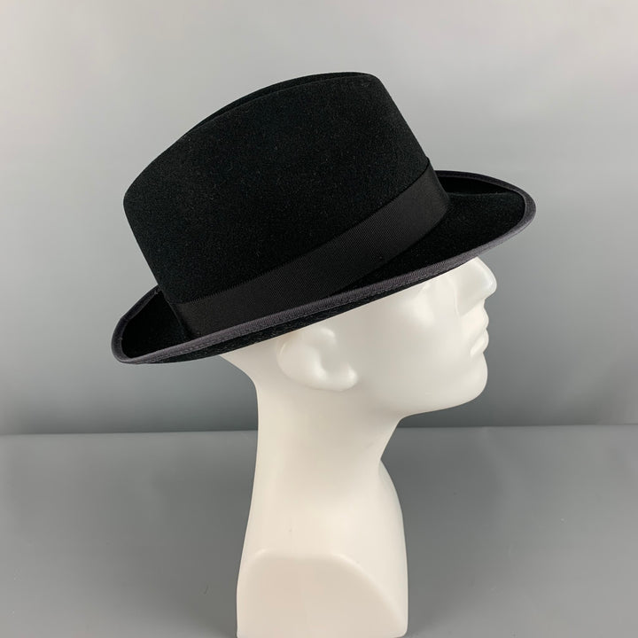 GOORIN BROTHERS Size L Black Solid Wool Hats