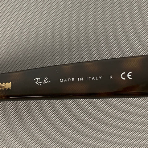 RAY-BAN Brown Tortoiseshell Nylon New Wayfarer Sunglasses