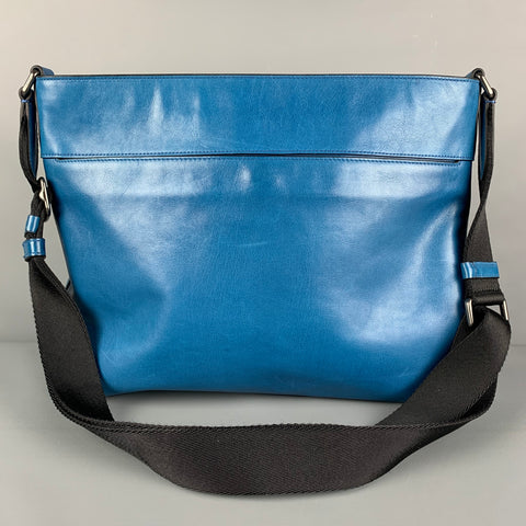 COACH Blue Leather Cross Body Bag