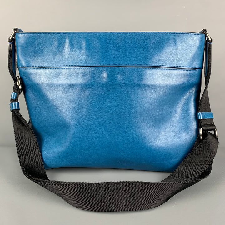 COACH Blue Leather Cross Body Bag