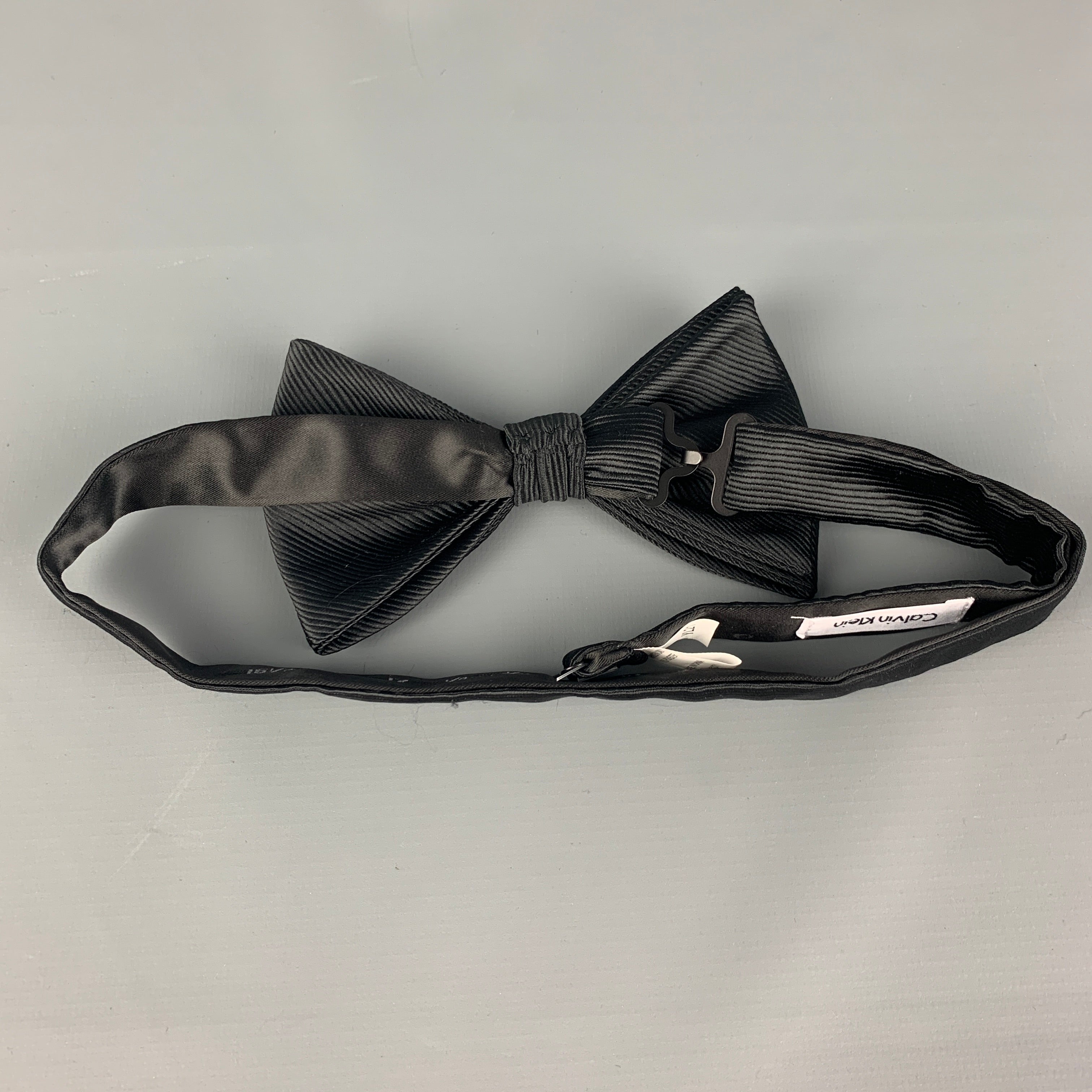 CALVIN KLEIN Black Bow Tie