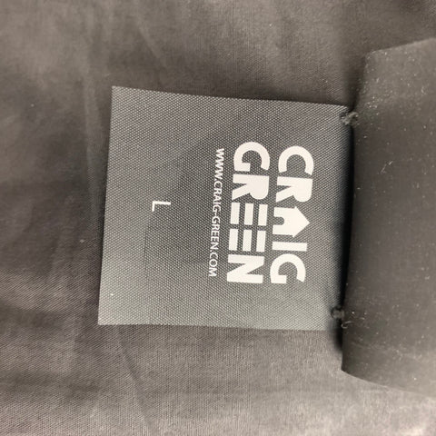 CRAIG GREEN FW 18 Size L Multi-Color Quilted Nylon Tent Parka