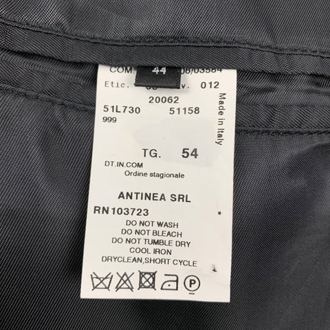 EMPORIO ARMANI Taille 44 Manteau en laine polyamide noir