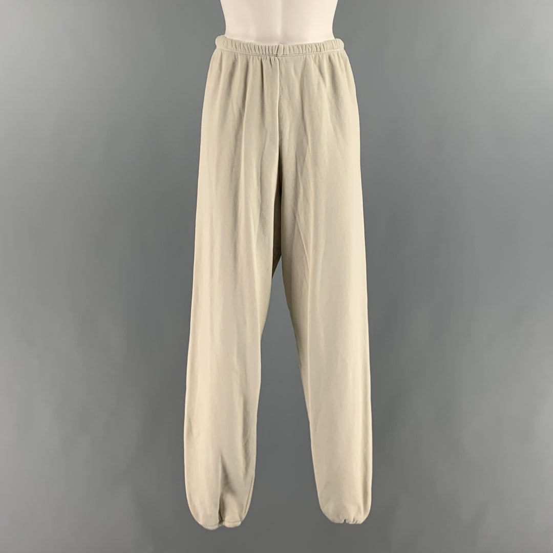 JOAH BROWN Size XS/S Off White Cotton Sweatpants Casual Pants