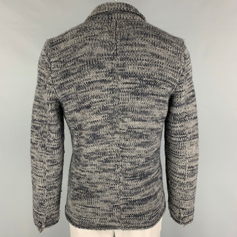 CLOSED Size L Grey Charcoal Knit Acrylic Blend Cardigan