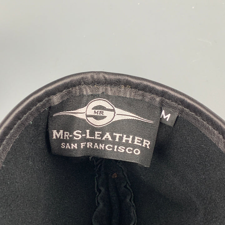 MR. S LEATHER Size M Black Leather Hat