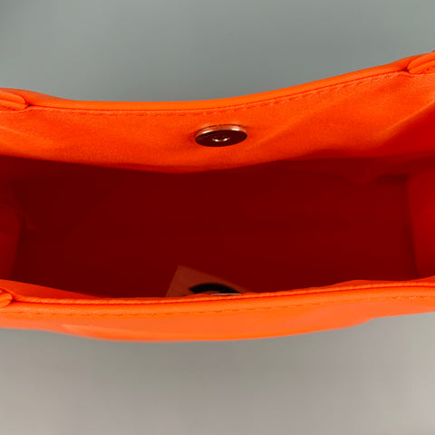 TELFAR Waist Size M Orange Textured Polyester Blend Tote Handbag