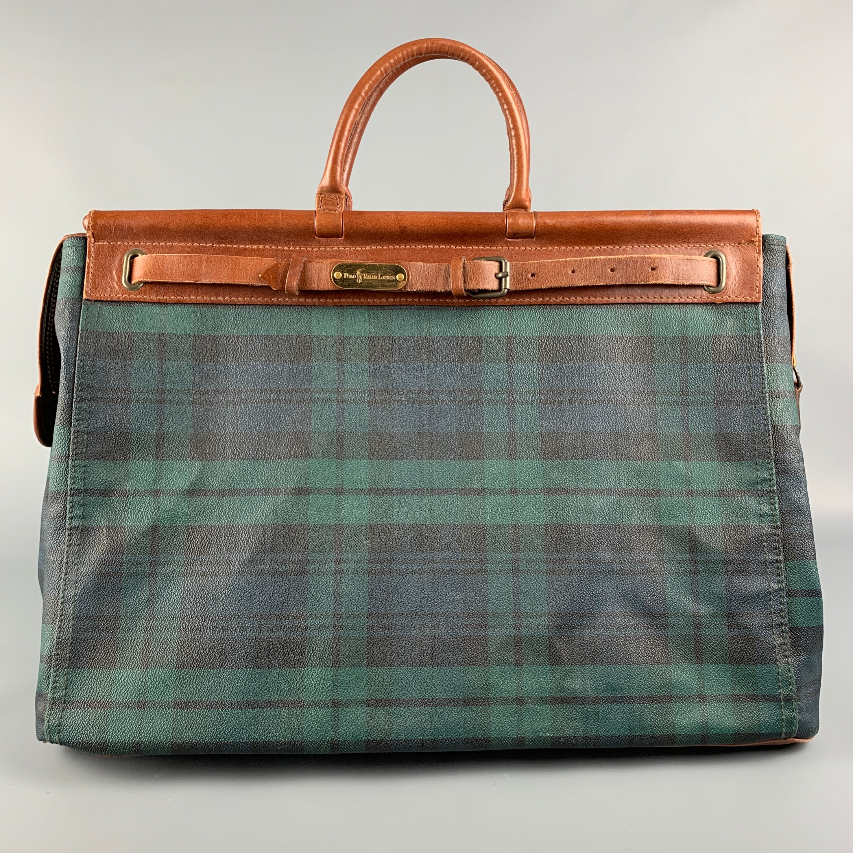 Ralph lauren best sale green duffle bag