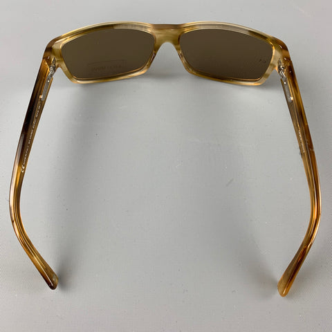GIORGIO ARMANI Taupe Acetate Sunglasses