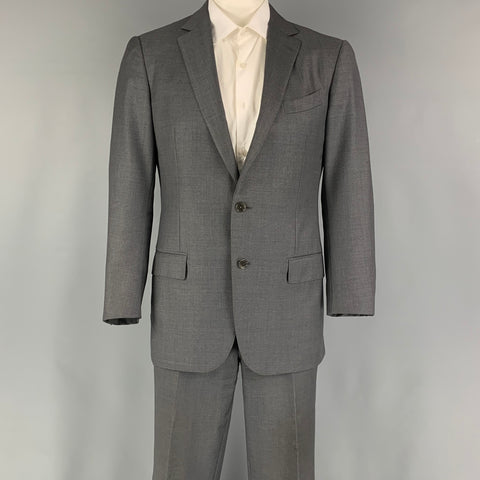 ERMENEGILDO ZEGNA Size 42 Grey Wool Single breasted 33 27 Suit