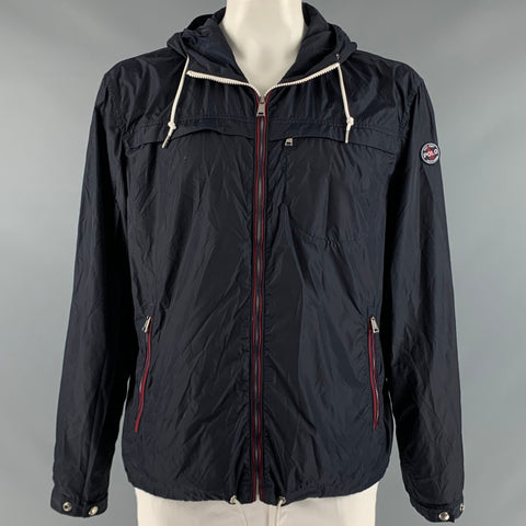 POLO par RALPH LAUREN Taille XL Veste en nylon blanc rouge marine
