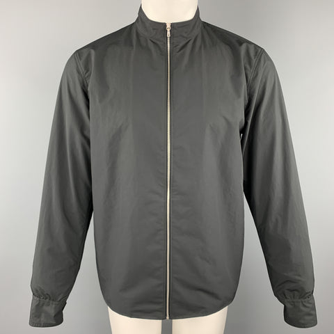 RAG & BONE Size M Black High Collar Full Zip Jacket