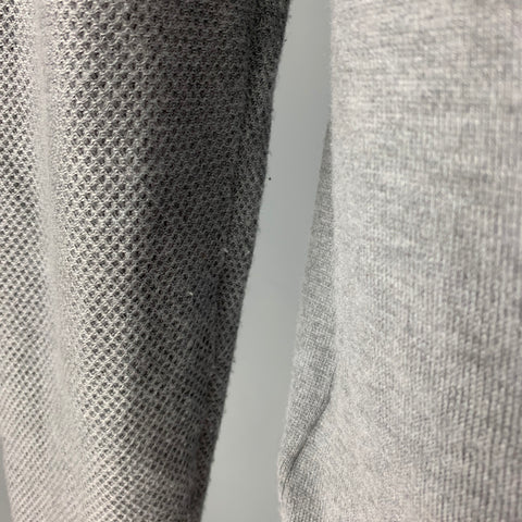 TED BAKER Size M Grey Polyester Blend Crew Neck Pullover