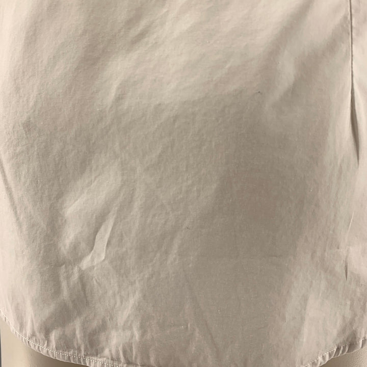 BAND OF OUTSIDERS Size M White Cotton Tuxedo Long Sleeve Shirt