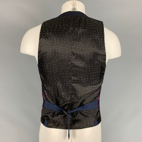 PS by PAUL SMITH Size S Midnight Blue Wool / Mohair Vest