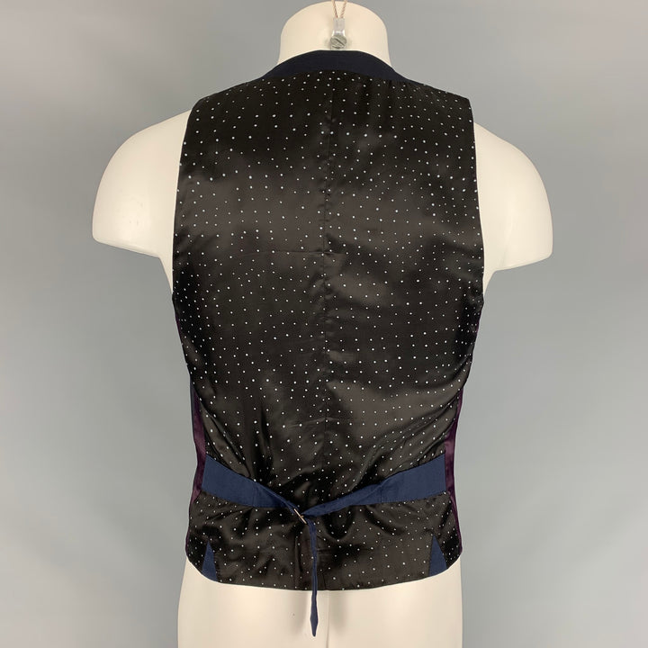 PS by PAUL SMITH Size S Midnight Blue Wool / Mohair Vest