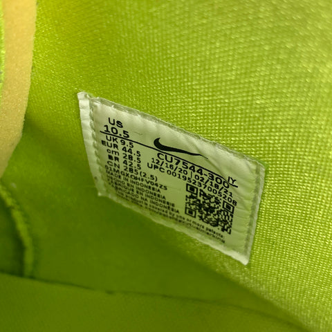 AMBUSH x Nike Size 10.5 Flash Lime Leather High Top Sneakers