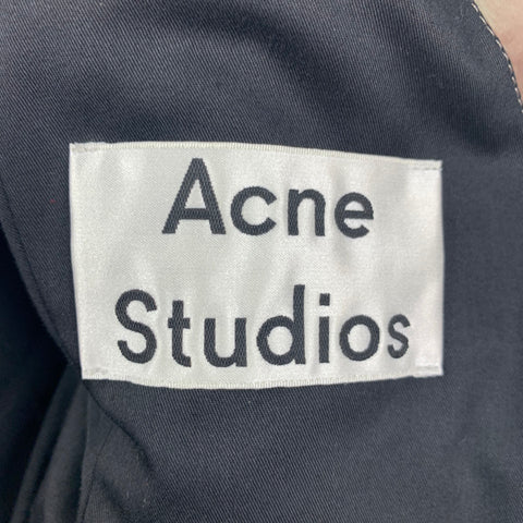 ACNE STUDIOS Taille 34 Veste bomber irisée en nylon vert olive
