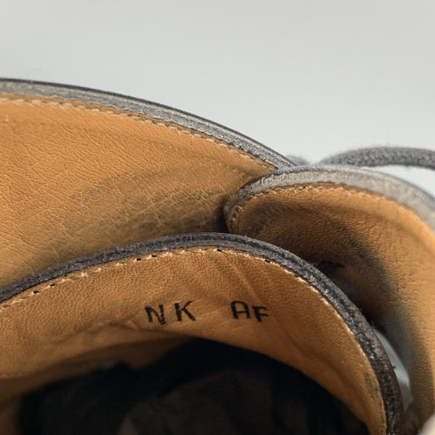 BALLY Size 9 Black Leather Chukka Lace Up Shoes