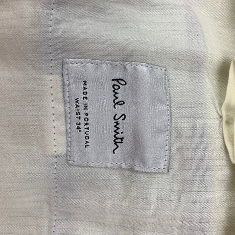 PAUL SMITH Size 34 Lavender Viscose Blend Zip Fly Dress Pants