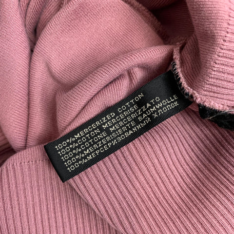 RALPH LAUREN Black Label Size XS Pink Mercerized Cotton T-Shirt