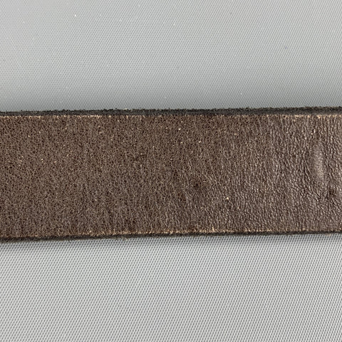 RALPH LAUREN Antique Size 32 Brown Leather Belt