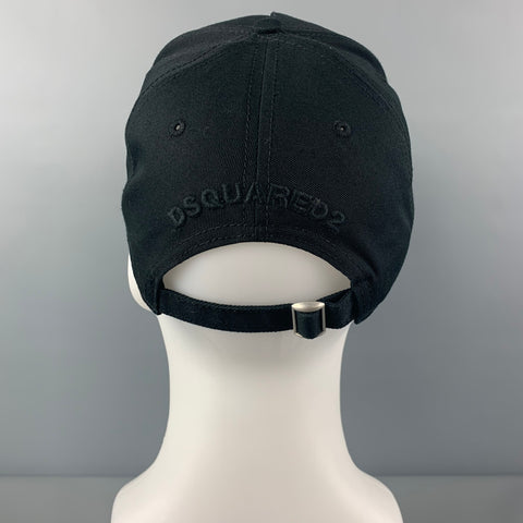 DSQUARED2 Black Mert & Marcus 1994 Canvas Hat