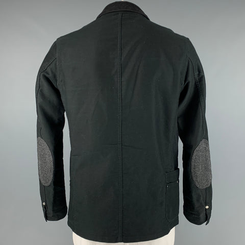 JUNYA WATANABE Chaqueta Obrera Algodón Tejidos Mixtos Negro Talla L