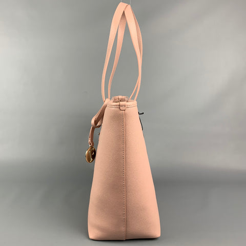 FURLA Rose Textured Leather Tote Handbag