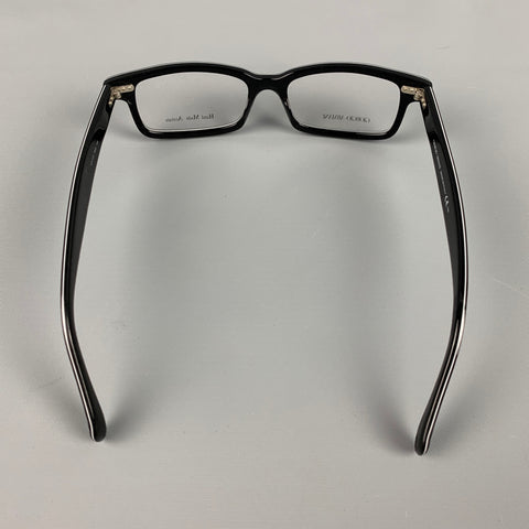 GIORGIO ARMANI Black Acetate Frames