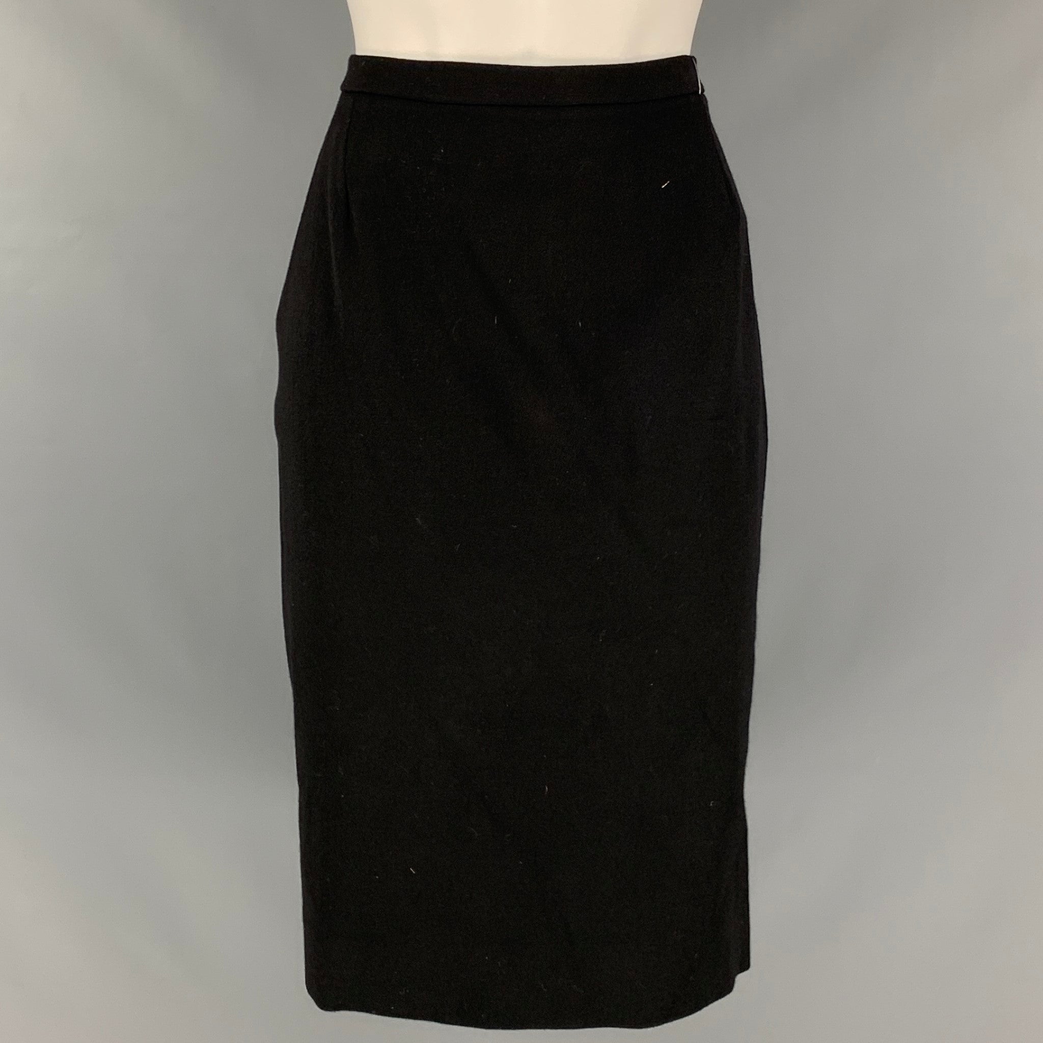 Black pencil cheap skirt lycra