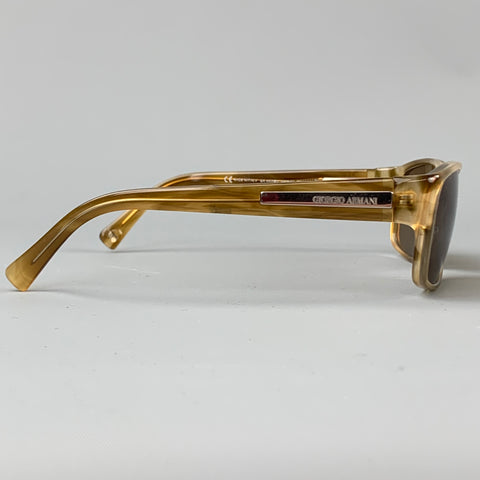 GIORGIO ARMANI Taupe Acetate Sunglasses