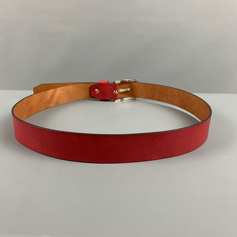 SP Size 39 Red Leather Belt