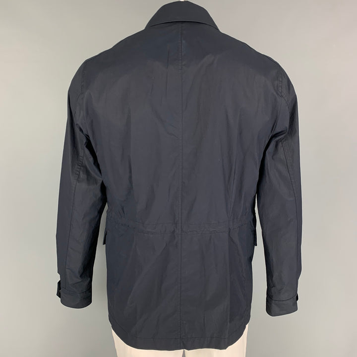 RAG & BONE Size L Navy Cotton Parka Jacket