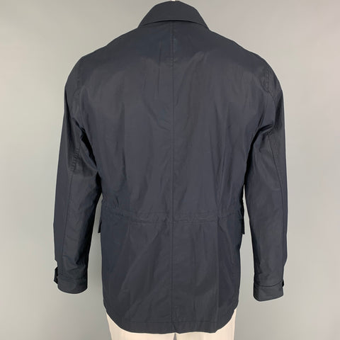 RAG & BONE Size L Navy Cotton Parka Jacket