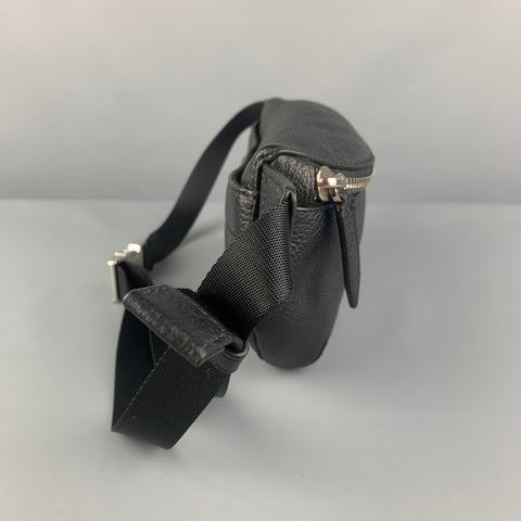 3.1 PHILLIP LIM Black Pebble Grain Leather Belt Bag